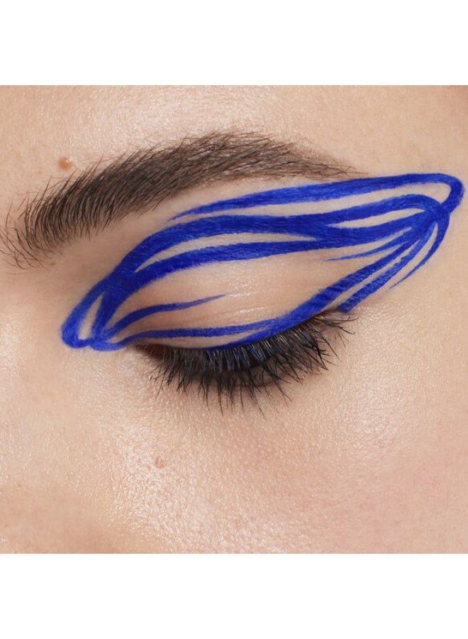 ABOUT FACE Matte Fluid Eye Paint No Queen Blues4.5ml - Image 4