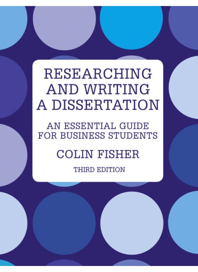Researching and Writing a Dissertation 