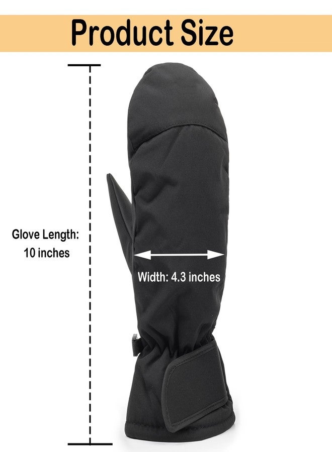 إيوهاك قفازات التزلج الشتوية من إيوهاك للرجال والنساء، قفازات شتوية دافئة مقاومة للرياح، مناسبة للتزلج على الجليد في الطقس البارد - Image 2