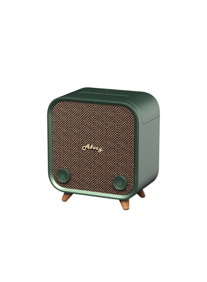 F&D AllWAY Portable Speaker with Aromatherapy Diffuser Humidifier - 230ml Tank for 9H Playtime, 6 Ambient Lights and App Control, Bluetooth 5.3 for Home, Office & Bedroom Relaxation - Image 1