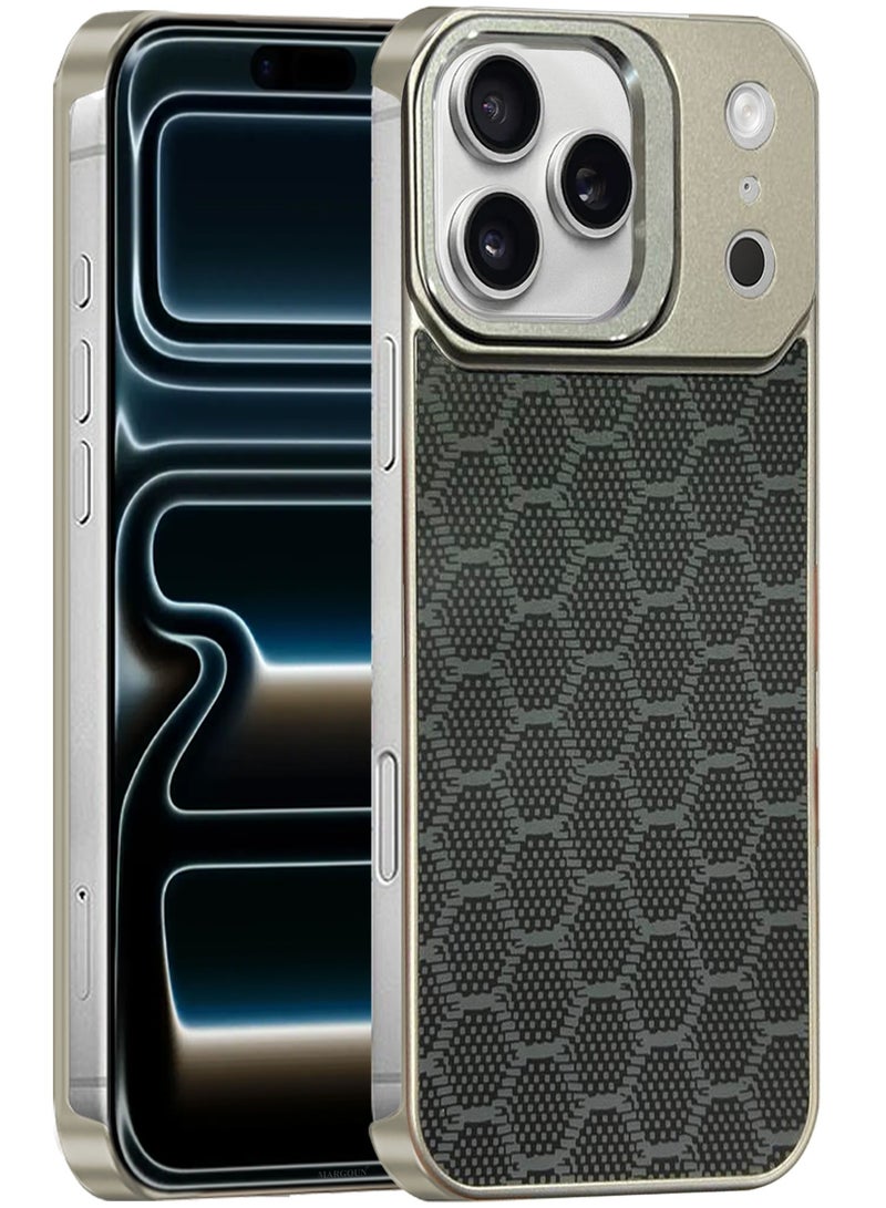 CATANES Magnetic MagSafe Case Cover for Apple iPhone 17 Pro Max - Ultra Slim Strong Protection Cover - Screen and Camera Guard - Midnight Hexagon Colour - Image 2