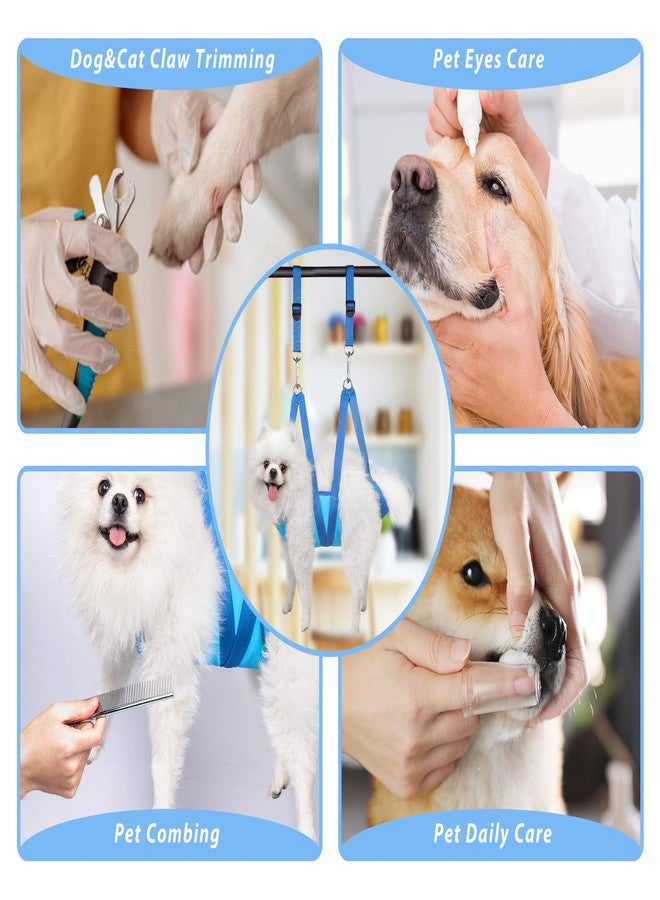 RHD Dog Grooming Hammock Harness for Small Dog and Cats, Dog Grooming Sling, Pet Grooming Hammock, Pet Grooming Supplies Kit with Nail Clippers, Nail File, Pet Comb - Image 5