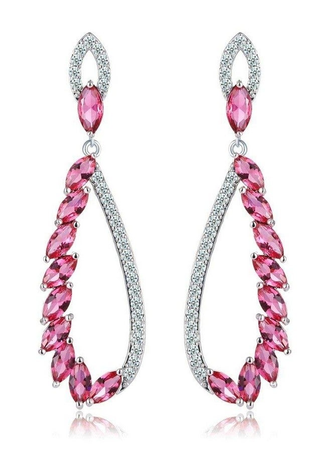 YouBella Jewellery Earings Fashion Earrings for Girls and Women (Pink) - Image 1