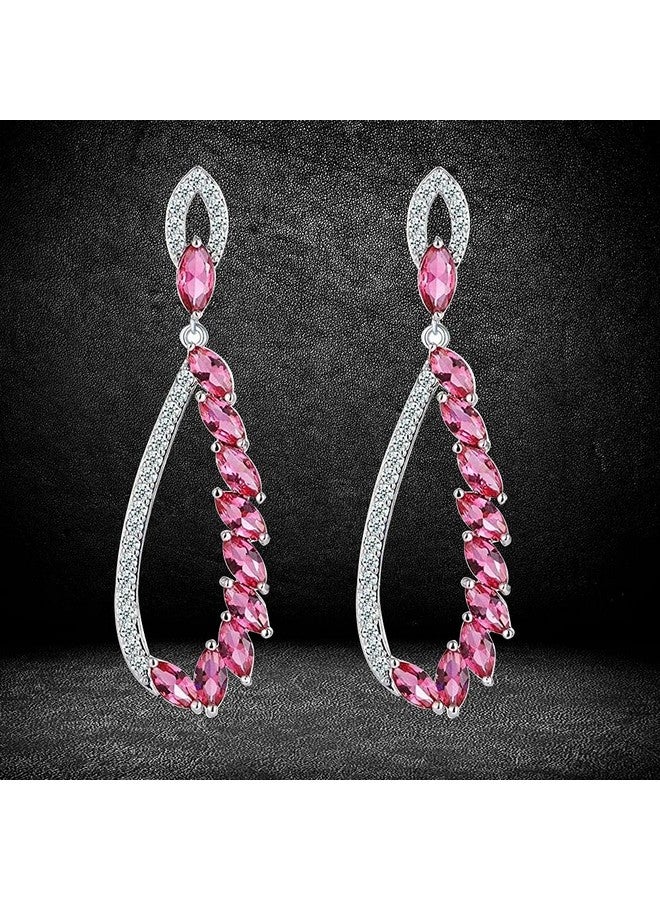 YouBella Jewellery Earings Fashion Earrings for Girls and Women (Pink) - Image 4