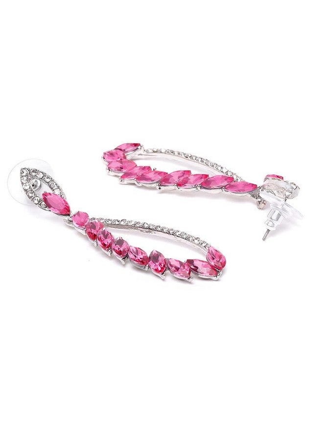 YouBella Jewellery Earings Fashion Earrings for Girls and Women (Pink) - Image 5
