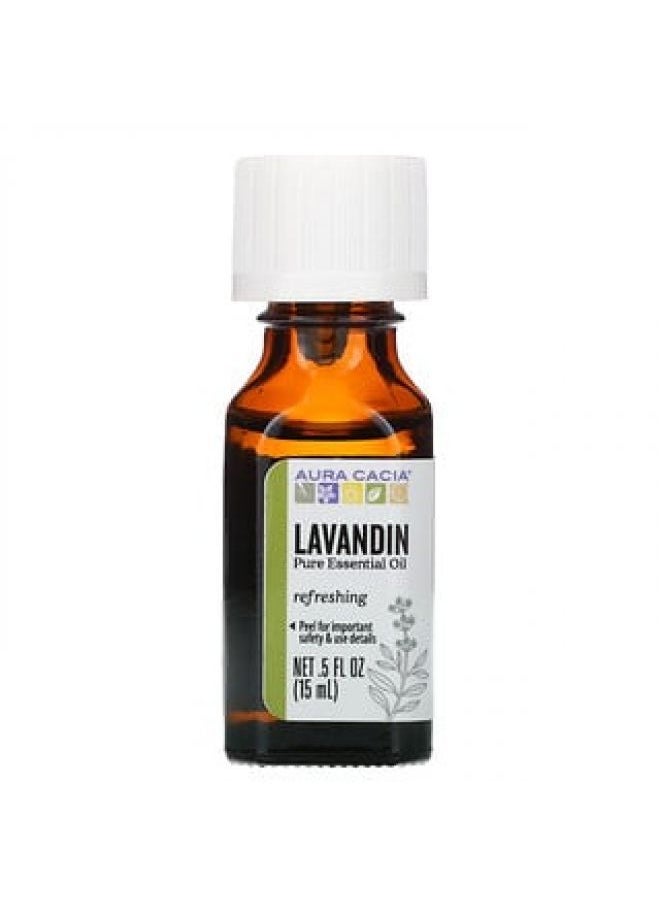 Aura Cacia Aura Cacia Pure Essential Oil Lavandin 0.5 fl oz 15 ml 