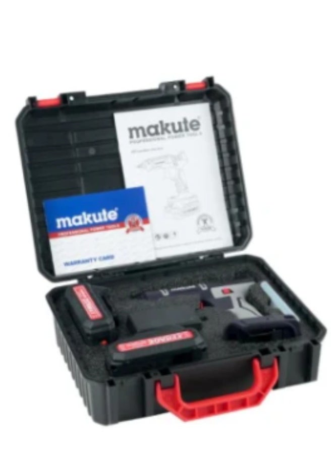 makute 20V Cordless Glue Gun, Hot Melt Glue Gun with 2 Battery for a Wide Variety of Bonding Applications (CGL001-2B)  - Image 4