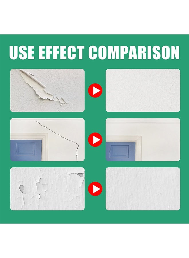 JUE-FISH Wall Repair Paste 100g, Drywall Repair Kit, Wall Patcher with Scraper, Wall Hole Filling Wall Repair Subsidy Kit, Quick and Easy - Image 3