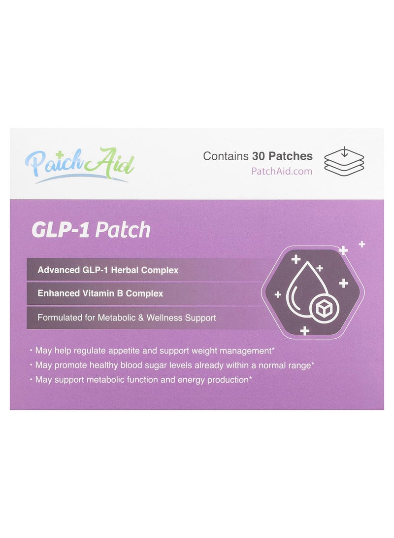 PatchAid GLP-1 Patch, 30 Patches