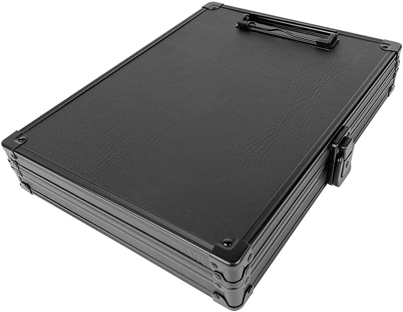Vaultz Locking Storage Clipboard, 2.15 x 12.75 x 9.75 Inches, Tactical Black (VZ03492) - Image 3