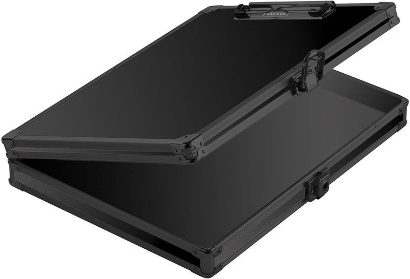 Vaultz Locking Storage Clipboard, 2.15 x 12.75 x 9.75 Inches, Tactical Black (VZ03492) - Image 2