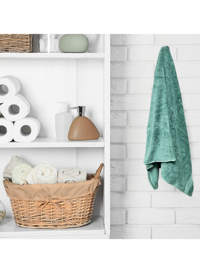 كاسينو Kassino Jumbo Hand Towel (6 Pack, 45x70 cm) - 580 GSM Large Hand Towels,100% Combed Cotton, Soft & Quick-Dry Towels, Highly Absorbent, Double Stitched Hotel Quality Towels | Sea Green - Image 4