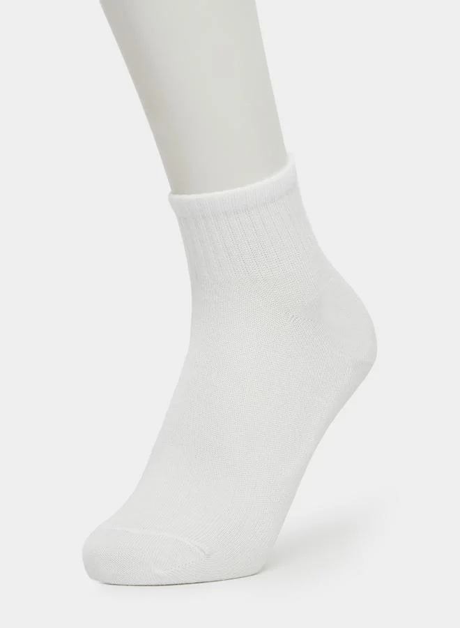 Styli Styli Set of 5 - Solid Ankle Socks