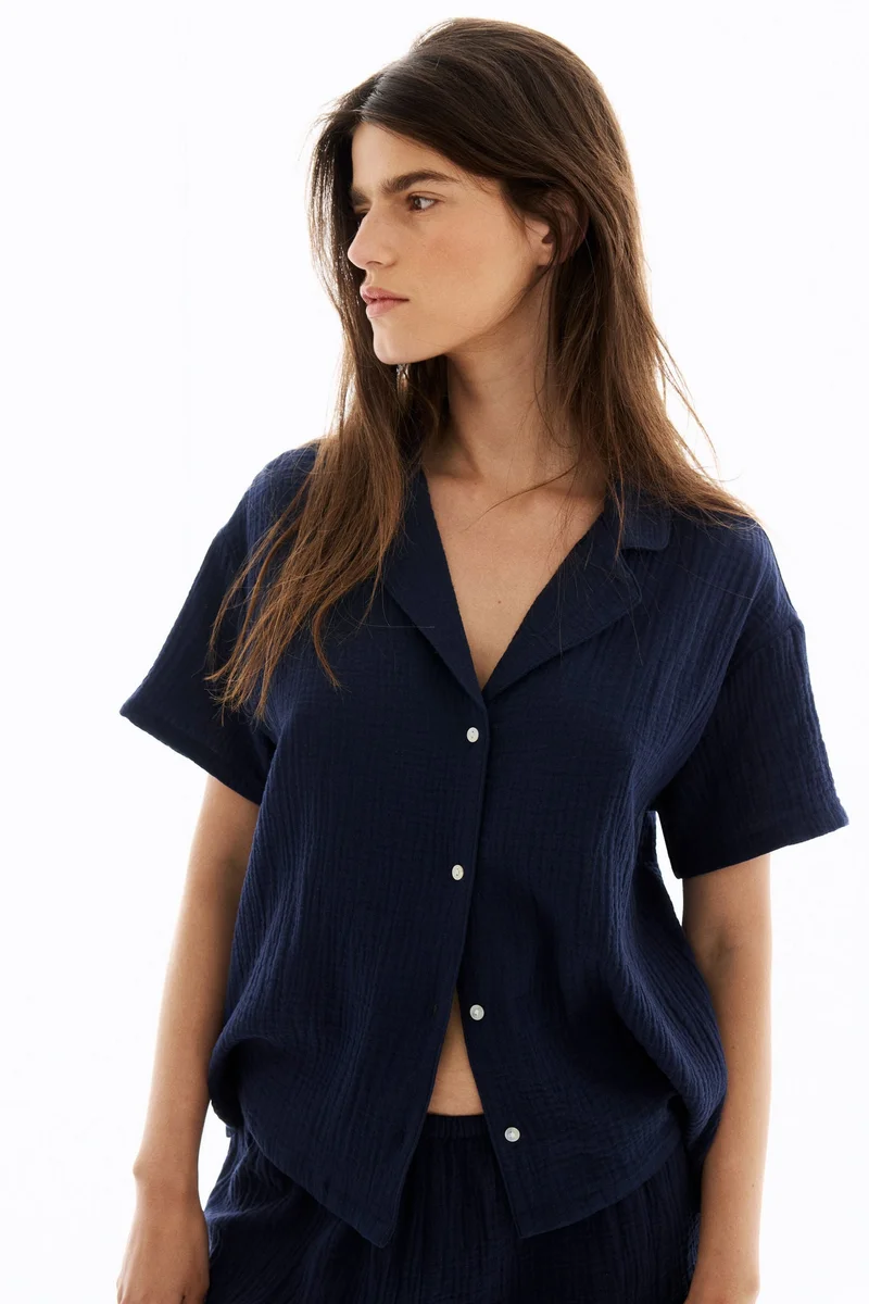 H&M Cotton muslin pyjamas