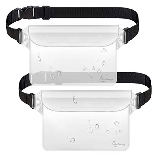 iKuShang Waterproof Fanny Pack, Floating Dry Bag Pouch for Phone, Passport, Wallet & Purse for Swimming, Fishing, Kayaking, Surfing, Boating, Cruise & Beach Vacation Essentials - Image 4