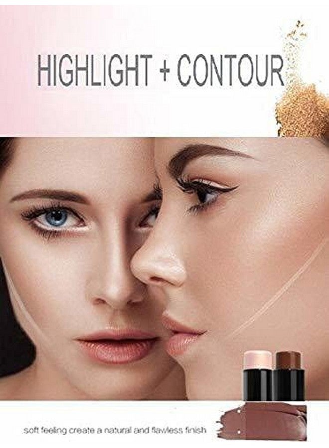 SIRF TUM 7Highlighter and Contour Stick Highlighter (cream)+SIRF TUM - Lip Balm Lip Care for Women & Girls Cherry Natural - Image 5