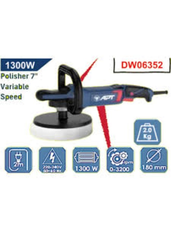 Apt 7-Inch Polisher 1300W - Image 1