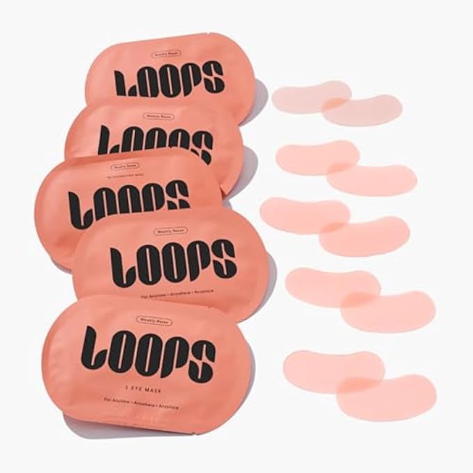 LOOPS WEEKLY RESET - Rejuvenating Hydrogel Eye Mask Kit - Brighten, Hydrate, Nourish and Help Reduce Wrinkles for Refreshed Eyes - Reduces Signs of Puffiness - For Resilient-Looking Skin - 5 Pc - Image 3