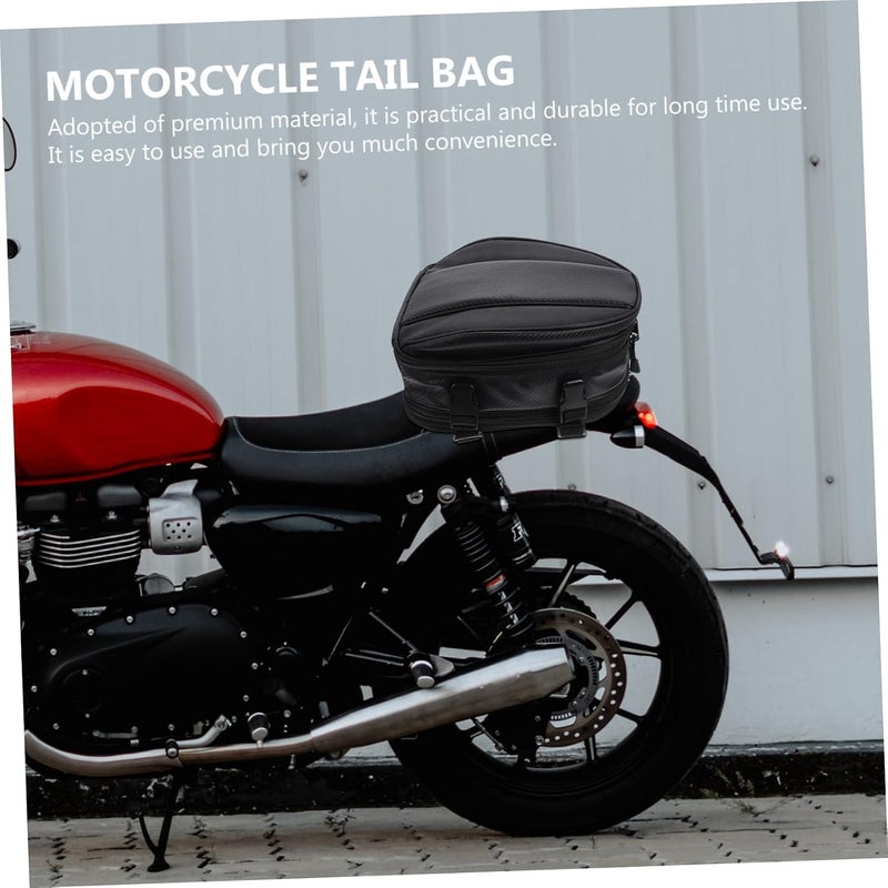 VOSAREA Motorcycle Tail Bag for Safe Storage Holder for for Riding and Adventure Practical Motorcycle Accessory - Image 4