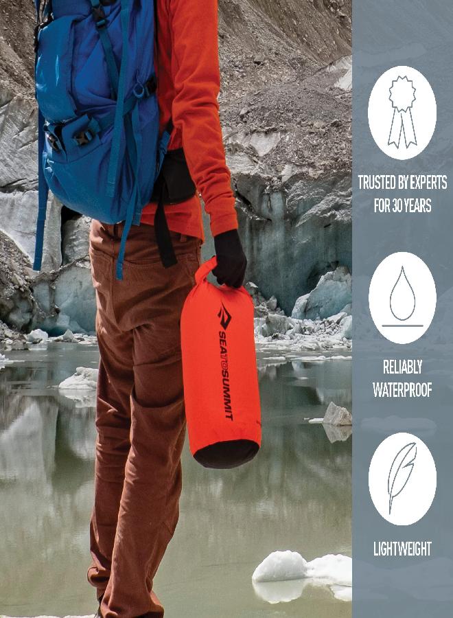 SEA TO SUMMIT Sea to Summit Lightweight Dry Sack, All-Purpose Dry Bag, 35 Liter, Pacific Blue  - Image 5