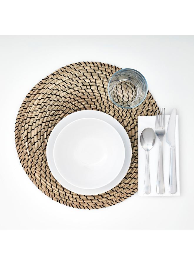 erorex Place mat, seagrass/black, 37 cm - Image 2