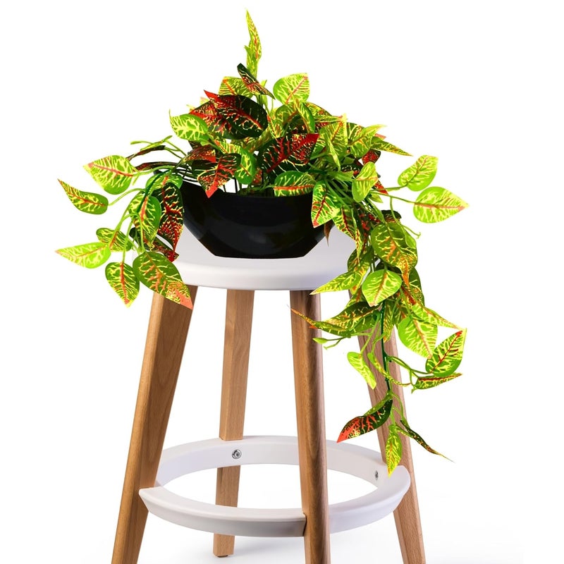 fancymart Elegant Artificial Plant Falling Leaves with Pot for Home & Office Decor – Versatile Potted Plant for Tabletop, Shelves, or Hanging Display - Image 1