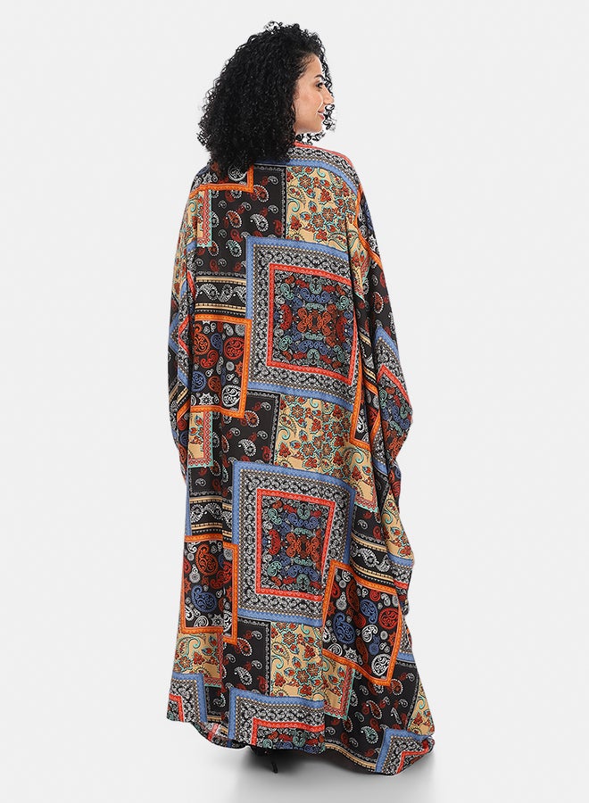 Red Circle cardigan women's patterned - Image 3