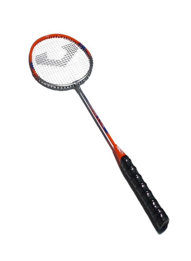 فينكس مضرب تنس الريشة Vinex VTEC 300 CB85 من الألومنيوم | خفيف الوزن ومتين | سهل التحكم وقوي | أحمر | مثالي للمبتدئين (عبوة من قطعة واحدة) - Image 3