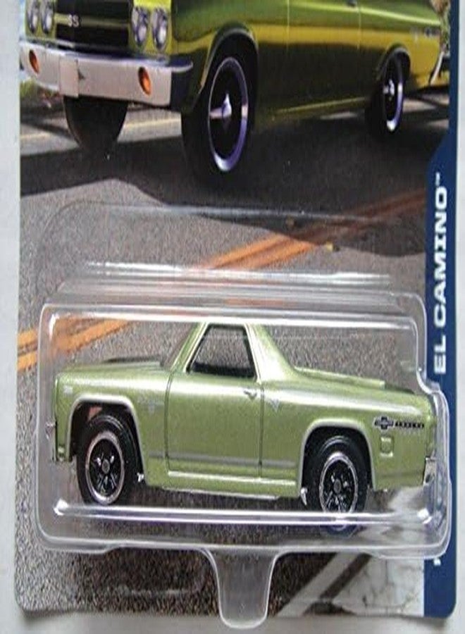 MATCHBOX 1:69 SCALE DIE CAST CHEVROLET 100 YEARS TRUCKS, GREEN '70 CHEVY EL CAMINO - Image 4