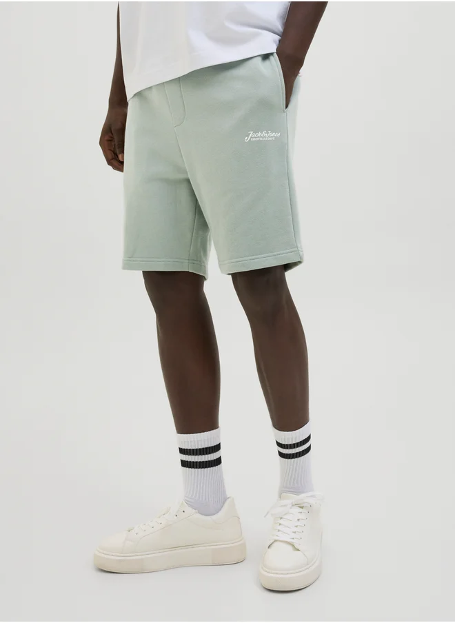 جاك اند جونز JPSTGORDON Beau Mid Sweat Shorts