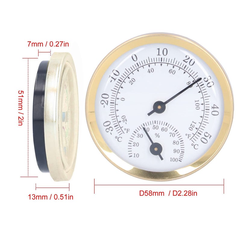 Mini Indoor Thermometer Hygrometer Temperature Humidity Monitor For Home Office - Image 5