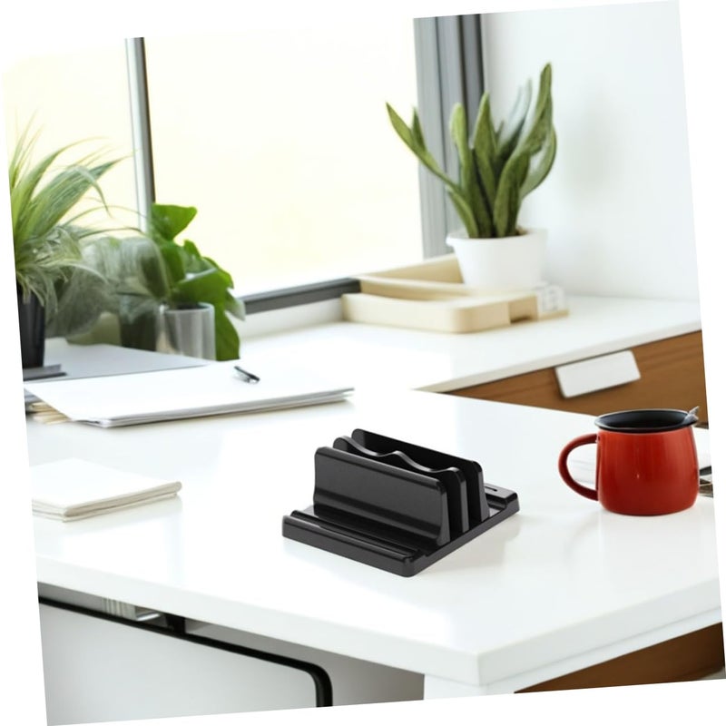 Multi Functional Laptop Book Holder Stand Storage Rack For Office Home Kitchen - Image 5