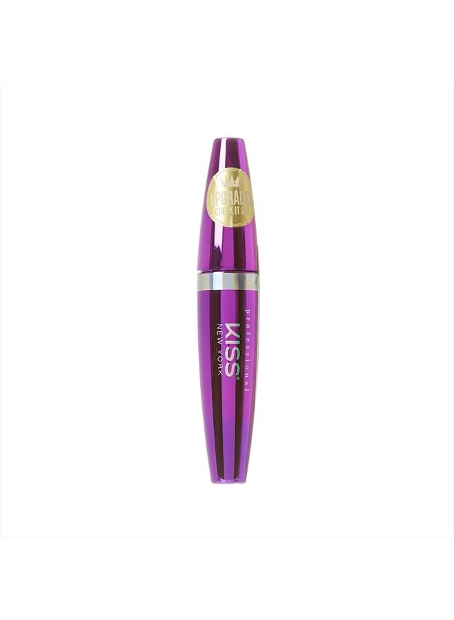 Kiss New York Volume N' Define Mascara, No Flaking, No Smudging, No Clumping, Water-Resistant Long Wearing Mascara (Very Black) - Image 1