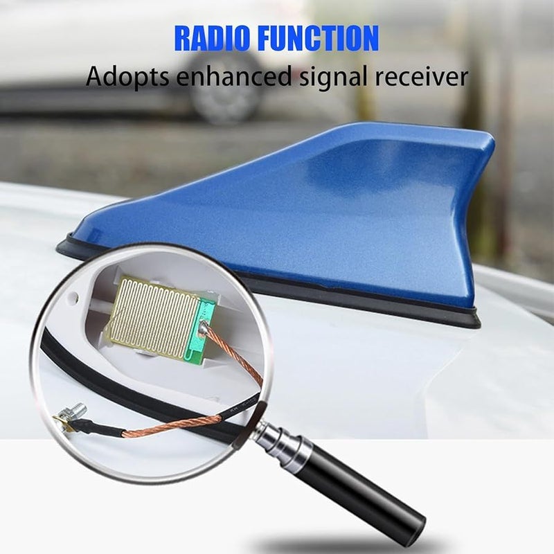 Black Shark Fin Antenna Cover for Lexus GX 460 400 GX OR J150 J120 Models - Image 4