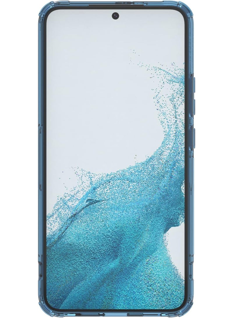 Nillkin case for samsung galaxy s22 plus (6.55" inch) nature tpu pro pc border + tpu back & impact resist edges soft - blue - Image 4