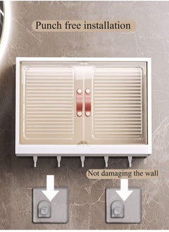 ALMUFARREJ Plastic bathroom organizer cabinet  - Image 2