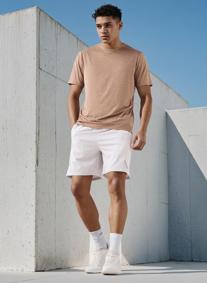 Active Crew Neck T-shirt with Short Sleeves - Image 2