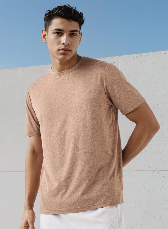 Active Crew Neck T-shirt with Short Sleeves - Image 1