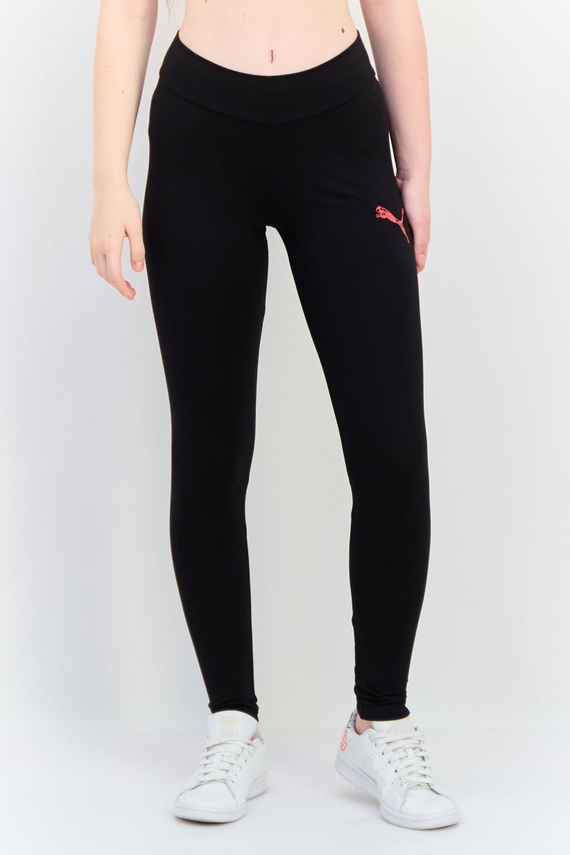 PUMA Women Sportswear Fit Pull On Training Leggings, Black - Image 1