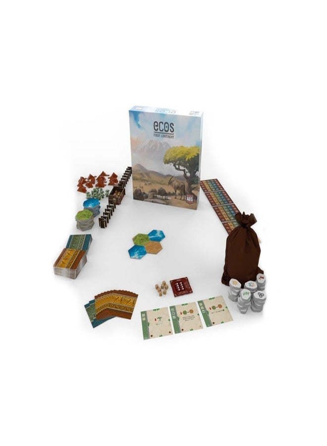 AEG Games Ecos: The First Continent Board Game, Build Nature and Animals, Unique Mechanics, Challenging Strategy, Ages 14+, 2-6 Players, 45-75 Min, Alderac Entertainment Group (AEG) - Image 2