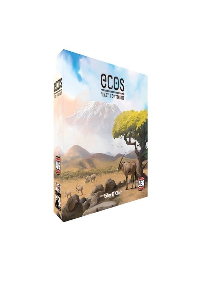 AEG Games Ecos: The First Continent Board Game, Build Nature and Animals, Unique Mechanics, Challenging Strategy, Ages 14+, 2-6 Players, 45-75 Min, Alderac Entertainment Group (AEG) - Image 1