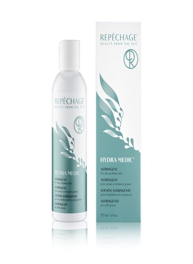 Repechage Hydra Medic Astringent for Oily Problem Skin - Green Tea and BHA Salicylic Acid Pore Minimizing Toner, Helps to Remove Blackheads and Blemishes, Clarifying Toner, 6 fl oz. - Image 1