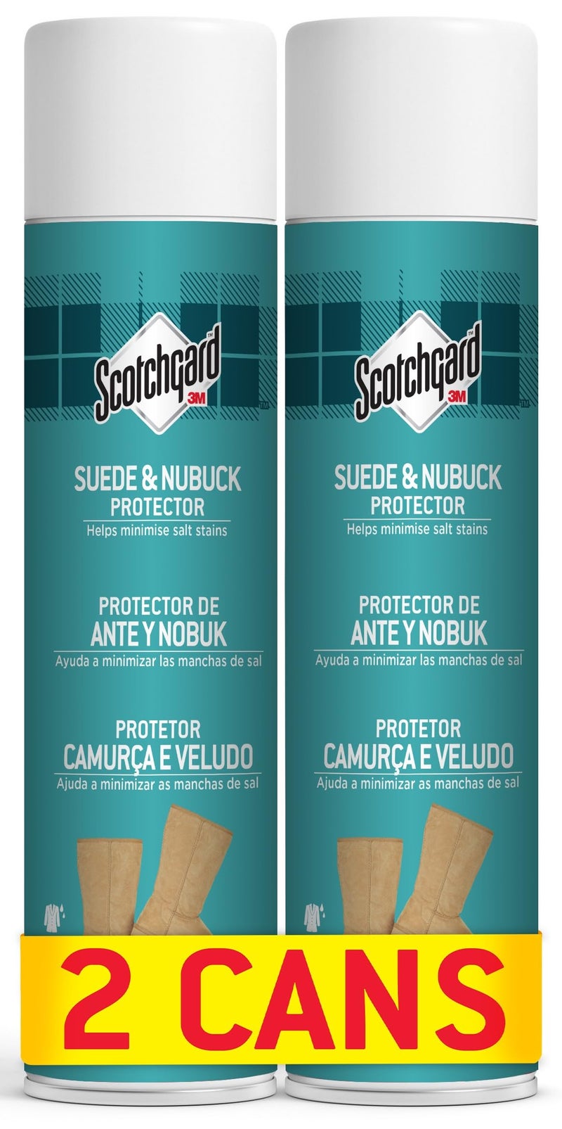 Scotchgard Scotchgard Leather, Suede & Nubuck Protector, 2x400ml can  - Image 1