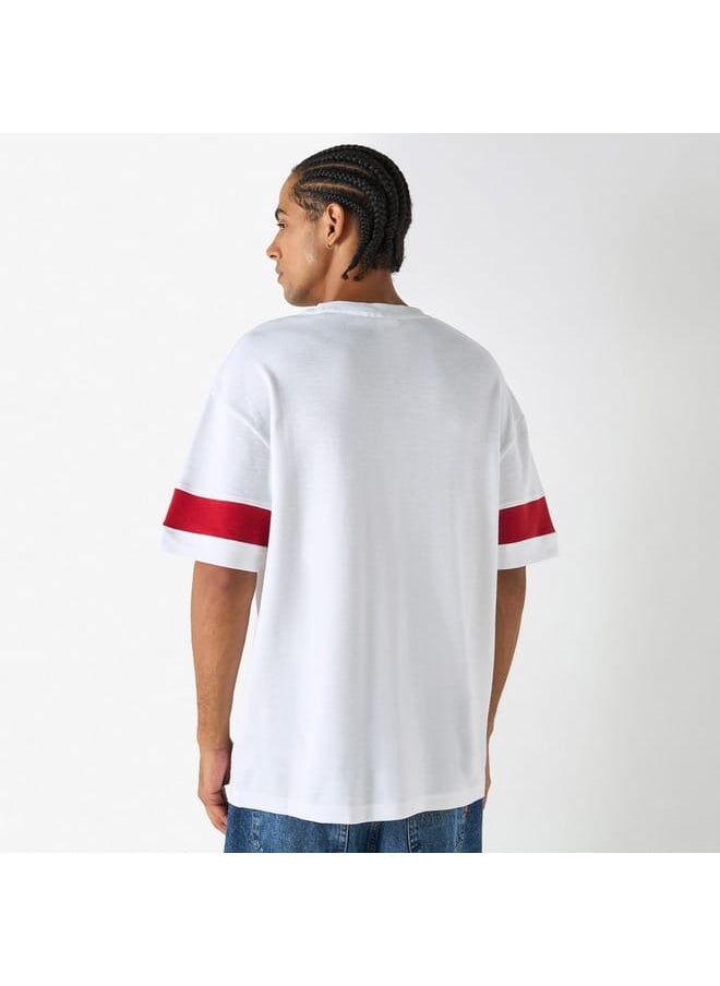 STARTER Starter Embossed T-shirt with Short Sleeves and Crew Neck  - Image 3