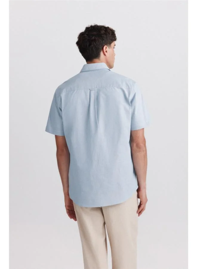 Springfield  Short sleeve oxford shirt for Men | Best Price UAE