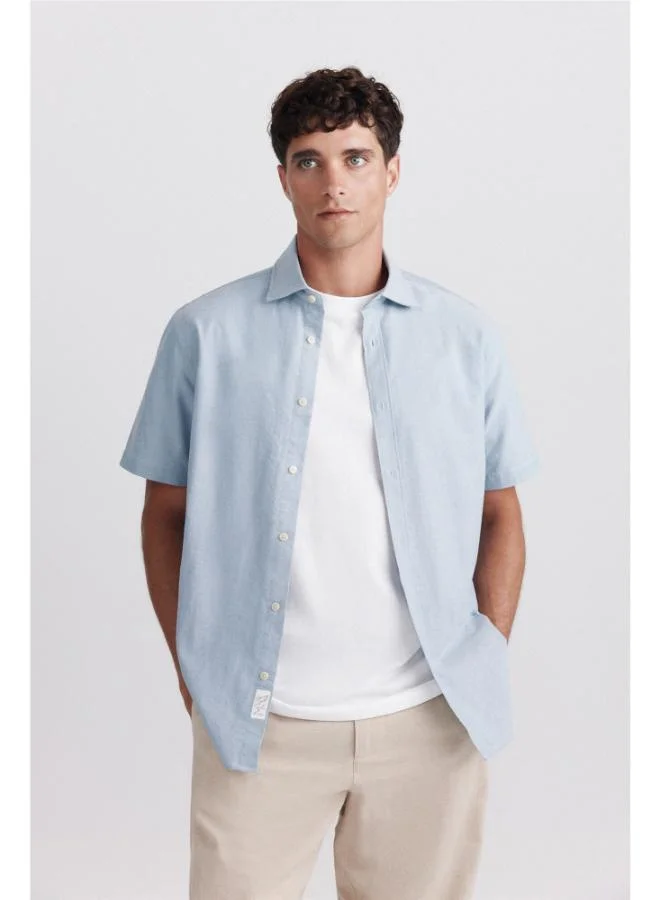 Springfield Short sleeve oxford shirt
