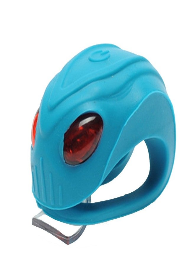 Futaba Alien Head Design Bicycle Led Light - Blue- Pack of Two - Image 2