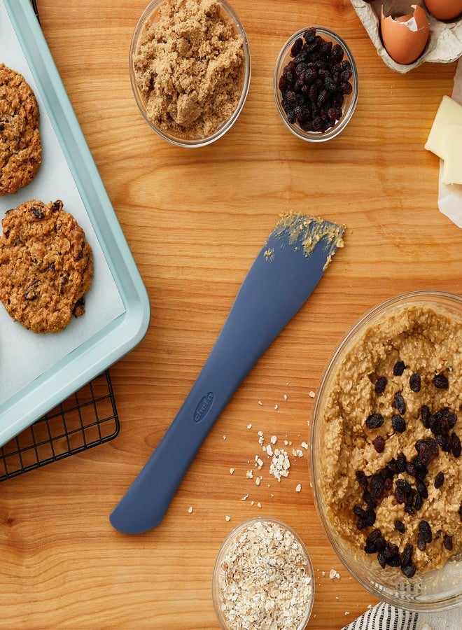 شيف إن ملعقة مسطحة مزدوجة الجوانب من شيفن 103-976-335، صغيرة، لون نيلي عتيق - Image 4