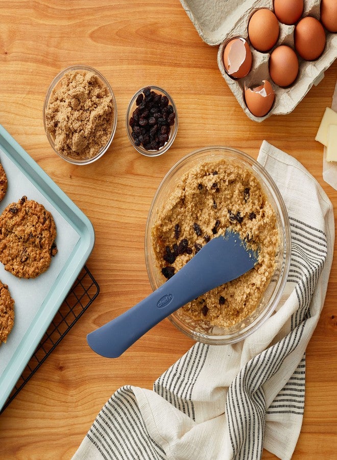 شيف إن ملعقة مسطحة مزدوجة الجوانب من شيفن 103-976-335، صغيرة، لون نيلي عتيق - Image 3