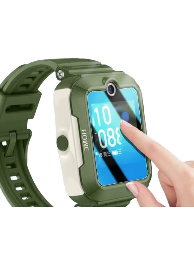 Ten Flashes Shan Huawei Children'S Watch 5 Tempered Glass Screen Protector For Active Edition, Compatible With 5Pro/5X/5Xpro/4Pro/4X/3Pro, High-Definition Tempered Glass Film [3 Pieces Premium Set] - Image 1